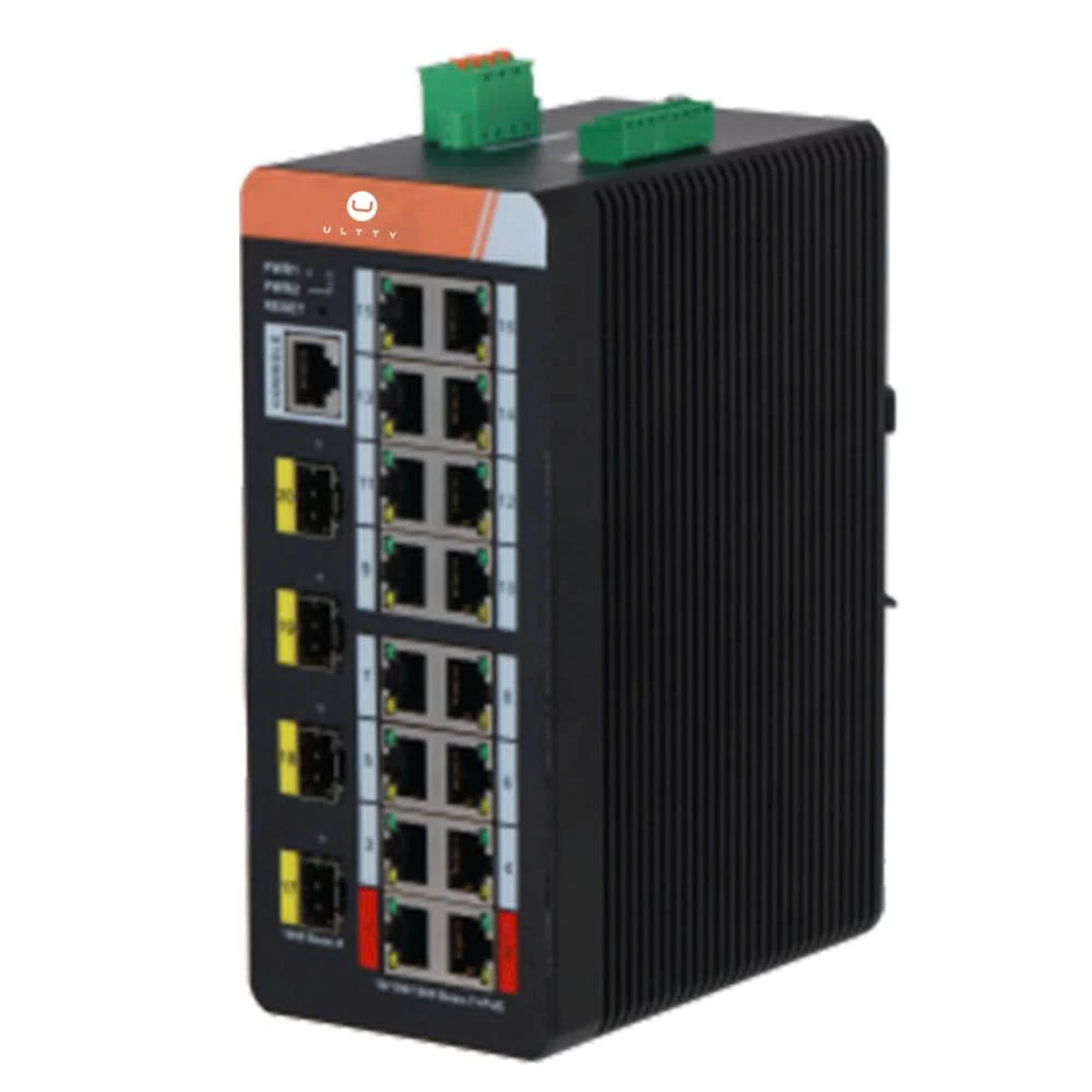 Switch công nghiệp 16 cổng PoE UPIS-240-42016