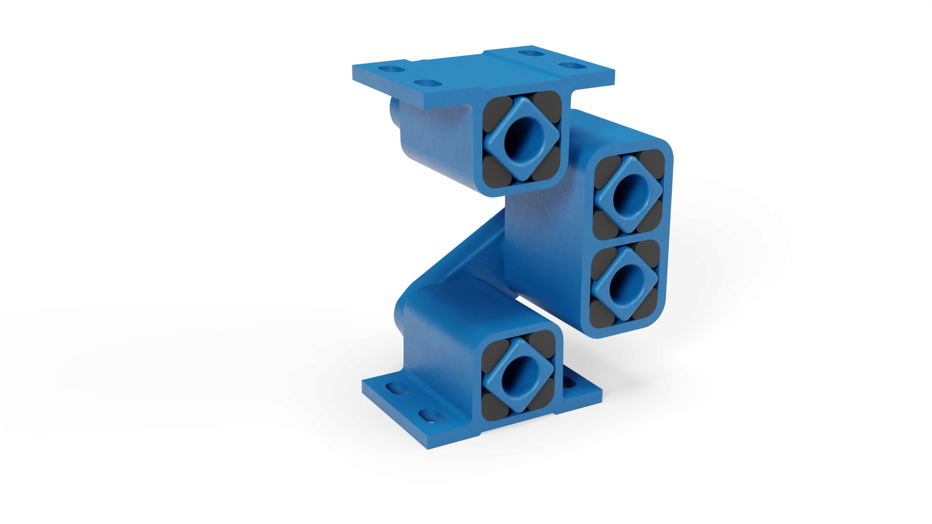 Gối đỡ giảm chấn ROSTA HS